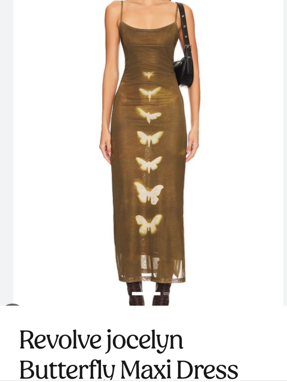 NWT As Seen On Kacey Musgraves Revolve Superdown Jocelyn Maxi Dress Size Large - Picture 3 of 12